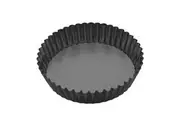 Bakemaster Loose Base Round Deep Flan/Quiche Pan 25x5.5cm