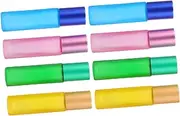 MOTHNUR Set of 10ml Rollerball Bottles Perfume Sub-packing Essential Oil Storage Portable Travel Toiletry Bottles Random Style