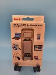 3-in-1 SD Card Reader USB 2.0 - Micro USB - USB-C - Mac/Windows