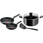 Tefal Super Cook Non-Stick 3 Piece Cookware Set