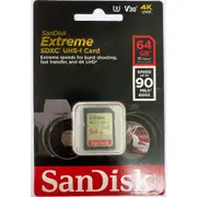 SanDisk 出清 Extreme SDXC MICRO SD 記憶卡 90mb/s 600X 64G 128G