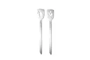 Gefu Torro Stainless Steel Hamburger Skewers 2pcs 20cm