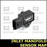 Inlet Manifold Sensor MAP FOR SAAB 9-3 2.8 05->15 CHOICE1/2 Petrol 3pin QH