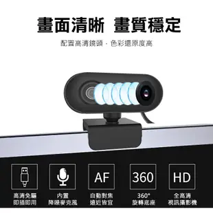 【Jinpei】2K QHD 2560x1440 高畫質網路攝影機 視訊鏡頭 Webcam 電腦鏡頭 麥克風 防窺蓋