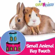 CuteNfuzzy Small Animal 1000D Nylon Hay Pouch Feeder for Guinea Pigs and Rabbits