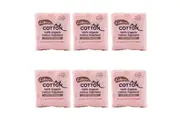 60pc Libra Women's Cotton Topsheet Super Ultra Thin Sanitary Napkin Pads