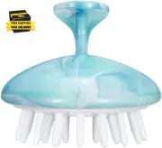 Shampoo Massager Brush, Scalp Massager and Exfoliator Features Soft Bristles to