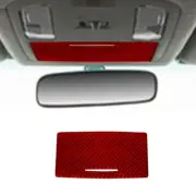 Red Carbon Fiber Roof Reading lights Panel Cover Trim For 2015-2021 Toyota Hilux (for: Toyota)