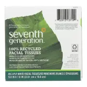 Seventh Generation Recycled Facial Tissue - Cube - Case of 36 - 85 Count