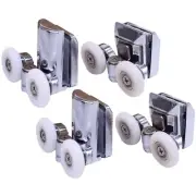 Shower Door Rollers Replacement Part Ultra-Quiet Bathroom Glass Sliding Door ...