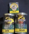 Jurassic Park Profusion Blush raptor, Triceratops, Missing T-Rex Highlighter