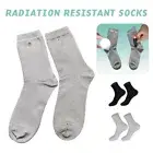 RF Shielded Silver Fiber Conductive New Socks EMF Anti Electromagnetic Radiation