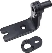 [KOLEOLL] WR13X10020 WR49X5099 Refrigerator Door Hinge Kit and Cam, Black, Plastic+Metal, Unfinished, Door Mount, Compatible with GE Hotpoint AP2063068 PS290199