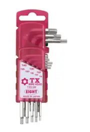 Eight Tool TXH-S8 Tamper Proof Torx Set.