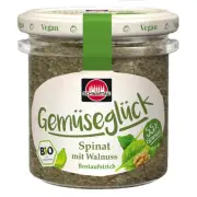 Schwartau Gemüseglück Bio Sandwich Spread Spinach With Walnut 135g