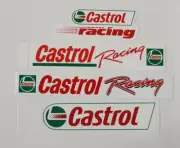 Larry Perkins Castrol Stickers 4 Pack Original Merchandise NOS Tool Box Man Cave