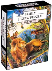 Animalia: Book Cover Family Jigsaw Puzzle, 300 Piece