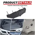 Hood bra FRONT END MASK Cover Fits for BMW 5 Series G30 G31 2017-23 Lether Black