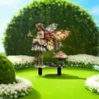 Cute Fairy Mini Figurine Artificial Garden Stake Courtyard