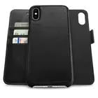 Genuine Leather Slim Wallet Case+ 3D Screen Protector For iPhone 13/12 Pro Max
