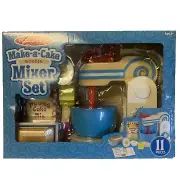 Melissa & Doug Wooden Make-a-Cake Mixer Set 11 Piece Brand New Ages.