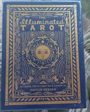 The Illuminated Tarot Deck by Caitlin Keegan 53 cards and book- New