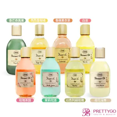 【SABON】以色列綠玫瑰沐浴油 300ml