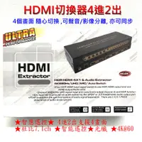 在飛比找蝦皮商城優惠-AIS HDR HDMI 2.0版 4X1 音頻分離器 AR