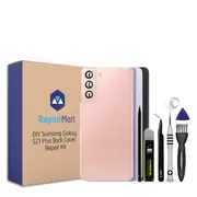 Samsung Galaxy S21 Plus Compatible Back Cover with Lens Installed Replacement DIY Repair Tools Kit