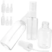 JUMPLAWN 9pcs Portable Refillable Spray Bottles Travel Liquid Containers for Toiletries Pet Material for Fragrance and Cosmetics Leakproof Design