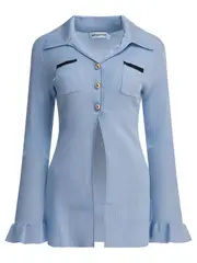 [Self-Portrait] Self-Portrait-Top Blu-Donna M
