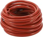 Silicone Vacuum Tubing Hose Automotive Vacuum Line High Temperature 33FT 1/2" 12mm ID 2mm Thickness 1 Pcs Red