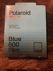 Blue Polaroid 600 Film Original New In Box Unopened