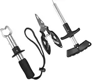 GRIRIW 1Set Fishing Hook Remover Slip Bait Tackle Detacher Tool Durable Fishing Plier for Easy One Handed Operation for Sea Fishing and Freshwater Use