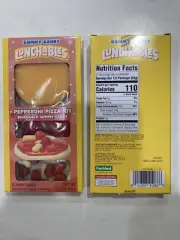 Gummy Candy Lunchables Pepperoni Pizza Kit Buildable FRANKFORD