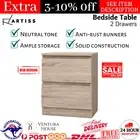Artiss Bedside Tables Drawers Side Table Bedroom Wood Nightstand Lamp Furniture