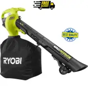 40-Volt VacAttack Lithium-Ion Cordless Leaf Vacuum Mulcher with Metal Impeller,V
