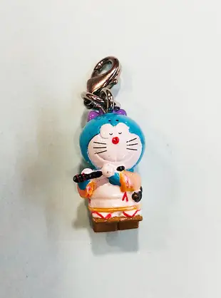 【震撼精品百貨】Doraemon_哆啦A夢~Doraemon拉鍊頭吊飾-義經限定版