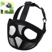 Dog Muzzle Adjustable Anti Stop Bite Barking Chewing Mesh Mask Training Pet Mask