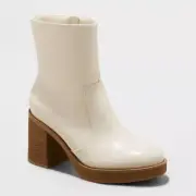Women's Jenna Platform Boots with Memory Foam Insole - Universal Thread™ 9.5