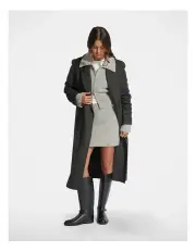 [Decjuba] Leah Knit Mini Skirt in Grey