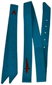 Showman Premium Quality Nylon Tie Strap & Off Billet Set