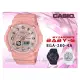 CASIO 時計屋 卡西歐手錶 BABY-G BGA-280-4A 雙顯女錶 粉 橡膠錶帶 防水100米 BGA-280