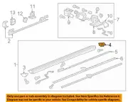 GM OEM 15-20 Escalade ESV Pillars, Rocker Floor Running Board-End Cap 22935821