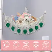 Toy Hammock Large Capacity Toy Net Space Saving Plush Toy Hammock pateZ