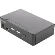 Startech SV231HU34K6 2 Port HDMI KVM Switch 4K 60Hz w USB Hub
