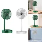 Folding Fan Desk Fan Portable 3 Speeds Cooling Fan USB Standing Fan Mini