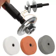 Long Lasting Red/White/Gray Ceramic Grinding Wheel Set for Bench Grinder