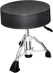 Perfeclan Padded Seat Drum Stool Saddle Stool for Kids Height Adjustable Nonslip Children Drum Seat Kids Drum Throne Instrument Players