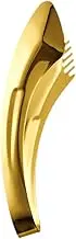 WeiLaiKeQi Serving Tongs Stainless Steel, Serving Utensil Food Tongs Buffet Tongs for Buffet, Gold